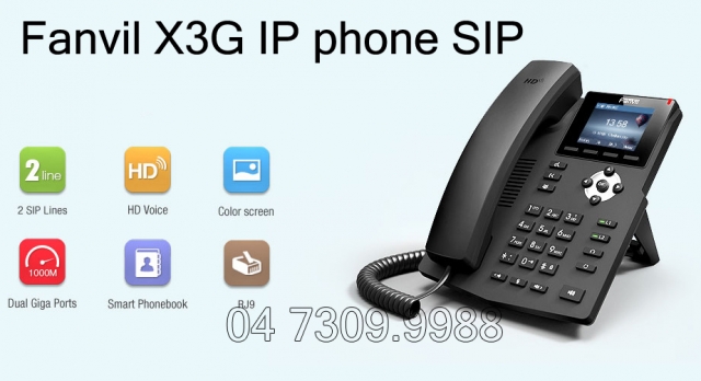Điện thoại IP Fanvil X3G