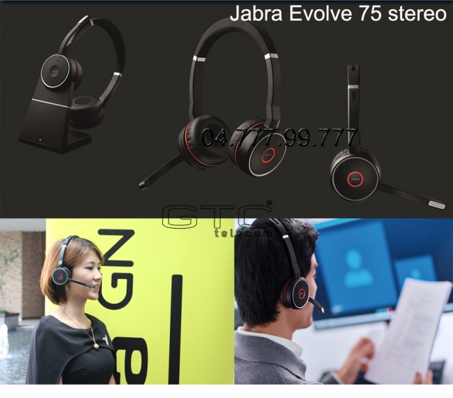 Tai nghe Jabra Evolve 75 stereo