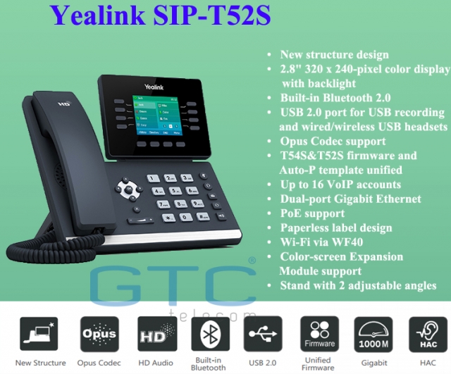 Yealink SIP T52S