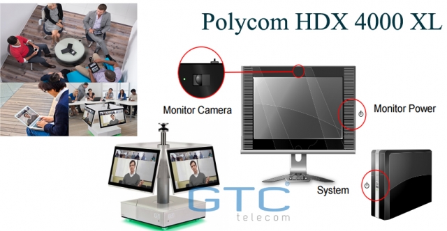  Hội nghị truyền hình Polycom HDX4002 XL
