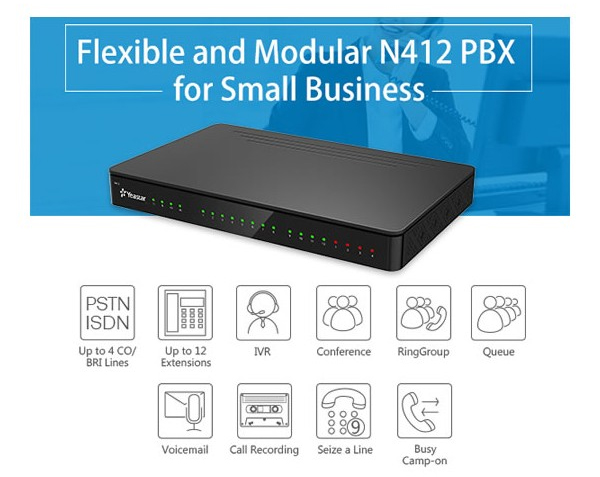 Tổng đài IP MYPBX N412